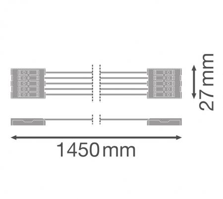 Ledvance Durchverdrahtungskit DP HOUSING 1500 1xLAMP TH-KI