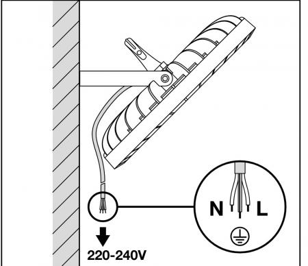 Ledvance LED Hallenleuchte High Bay HB COMP V 83W 865 6500K Tageslichtweiß 10000 Lumen 110° IP65