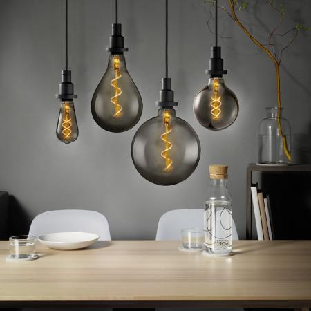 OSRAM LED VINTAGE E27 Glühlampe Globe 95 GOLD dimmbar 7W wie 48W extra warmweißes gemütliches Licht