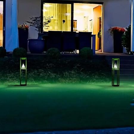 70cm OSRAM Smart+ Bluetooth Solar LED Steh- und Wegeleuchte Alps mit Multicolor & Sensor