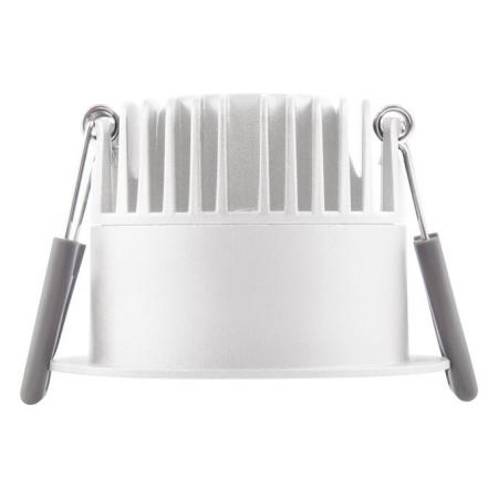 LEDVANCE SPOT DARKLIGHT 8W 930 DIM IP44 Weiß LED Einbauleuchte CRI90 3000K dimmbar - Einbaudurchmesser: 68 mm