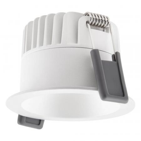 LEDVANCE SPOT DARKLIGHT SP DK FIX P 8W 940 PS DIM IP44 WT - Einbaudurchmesser: 68 mm