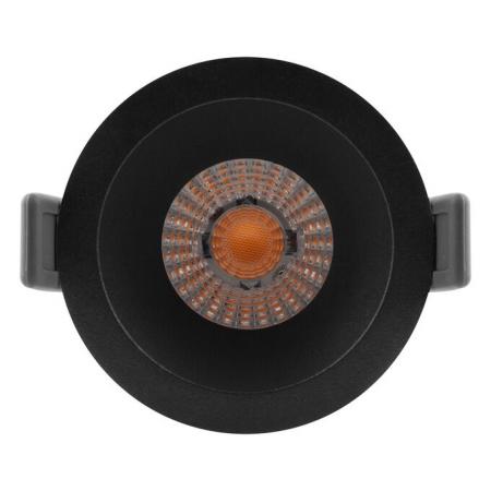 LEDVANCE 4058075799868 SPOT DARKLIGHT SP DK FIX P 8W 930 PS DIM IP44 BK - Einbaudurchmesser: 68 mm