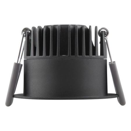 LEDVANCE SPOT DARKLIGHT SP DK FIX P 8W 927 PS DIM IP44 BK - Einbaudurchmesser: 68 mm