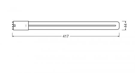 Ledvance DULUX L36 LED Stablampe HF & AC 2G11 4Pin 18W wie 36W 3000K warmweißes Licht