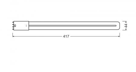 Ledvance DULUX L36 LED Stablampe HF & AC 2G11 4Pin 18W wie 36W 4000K neutralweißes Licht