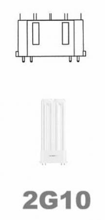 Ledvance DULUX F36 LED 2G10 4Pin 20W wie 36W 4000K neutralweiße Stablampe Kompaktlampe KVG