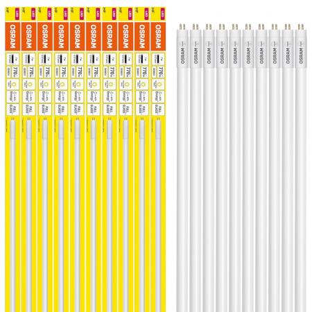 10 x 50cm T5 G5 OSRAM LED Röhre HF L13 Short 7W wie 13W 3000K Warmweiß für EVG