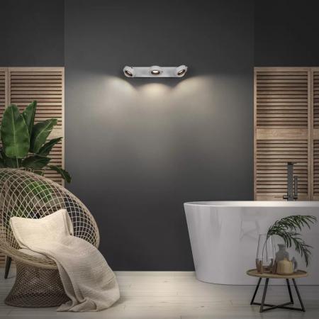 OSRAM LED Decor Spot Venus 3er Wand- und Decken Strahler Weiß schwenkbar