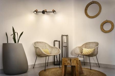 OSRAM Nachhaltiger LED Deckenstrahler Cork 3er Strahler Schwarz