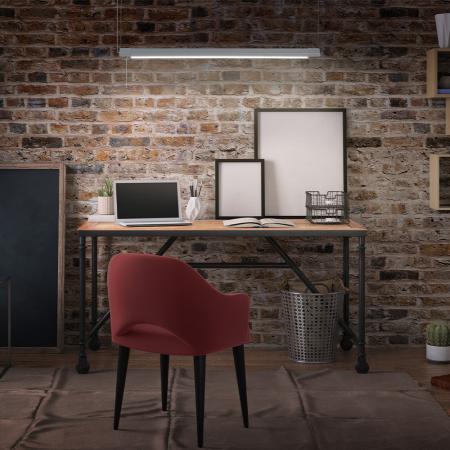 110cm OSRAM OFFICE Line CURVE Büroleuchte Pendelleuchte 41W 4000K in Weiß