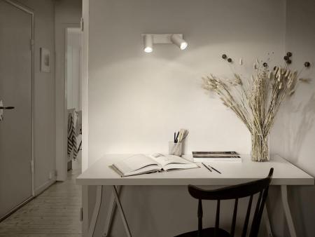 OSRAM LED Spot Octagon 2er Wand- und Decken Strahler dimmbar Weiß