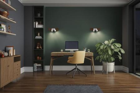 OSRAM Nachhaltiger 2er LED Decor Spot Mercury Wand- und Decken Strahler Weiß mit hoher Farbwiedergabe