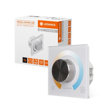 MANUAL CONTROL UNIT SELECT DALI-2 TW DALI-2 STEUERGERÄT TUNABLE WHITE UNTERPUTZ