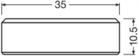 OSRAM E27 LED STAR FLAT 3 Step dimmbarer Strahler 3.5W wie 26W warmweißes Licht