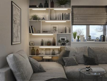 35cm OSRAM LED Lichtleiste  Linear Turn Connect CCT DIM weiß - mit umschaltbarer Farbtemperatur