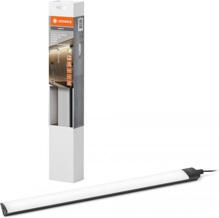 35cm LEDVANCE LED Lichtleiste Linear Angle Frameless Sensor Black - mit umschaltbarer Farbtemperatur