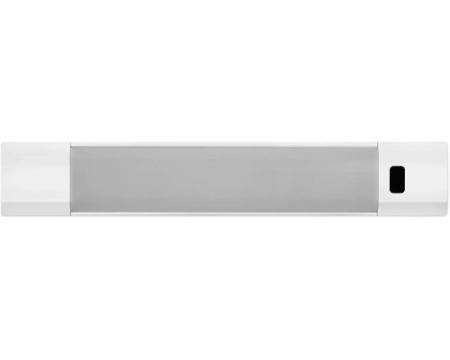 30cm LEDVANCE Linear Edge Sensor Unterbauleuchte RGBW, dimmbar, 4 W, 3000 K, warmweiß, weißes Aluminium, IP20, mit Fernbedienung