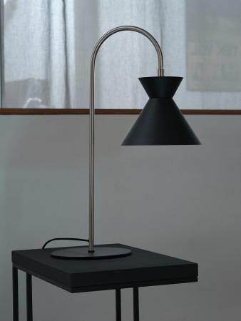 Osram Tischleuchte Decor Waist aus Stahl mit E27 Fassung in Schwarz Ø 20 cm