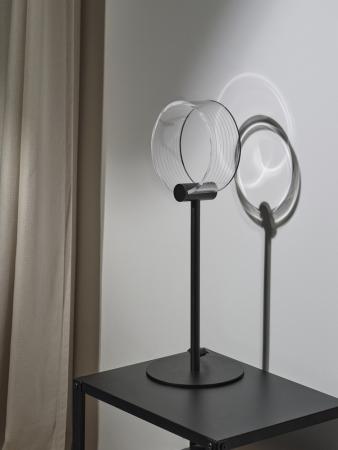 OSRAM Tischleuchte Decor Circle in Schwarz 8,3 W Ø 16 cm - CLICKCCT - Sehr vielseitig durch eine wählbare Lichtfarbe