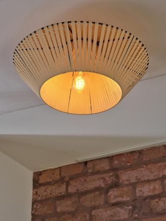 Osram Deckenleuchte Decor Stripes in Beige mit E27 Fassung Ø 40,5 cm