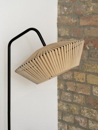 Osram Stehleuchte Decor Stripes in Beige mit E27 Fassung Ø 40,5 cm