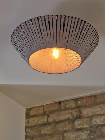 Osram Deckenleuchte Decor Stripes in Anthrazit mit E27 Fassung Ø 40,5 cm