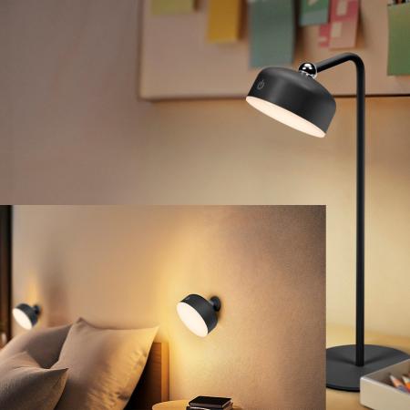 OSRAM  Decor Helper Gadget 830 USB - LED-Leuchte mit USB-Akku, 3000 K, Touch-DIM, magnetischer Wandhalterung, als Tischleuchte, Klemmleuchte oder Nachtlicht flexibel einsetzbar