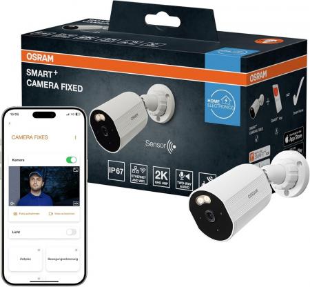 OSRAM SMART+ WIFI OUTDOOR CAMERA FIXED White