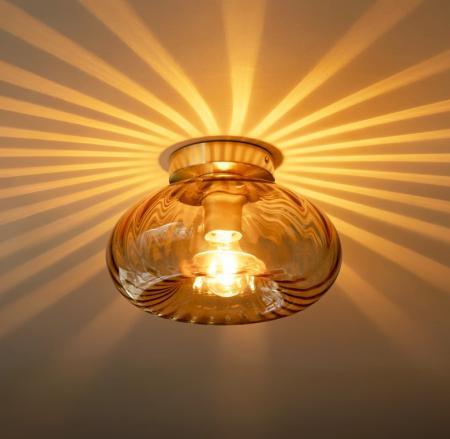 OSRAM DECOR GOLD GLASS CEILING E27 GOLD DECKENLEUCHTE
