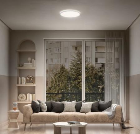 OSRAM Essential Panel Round LED-Panel 20 W 1800 lm 4000 K Neutralweiß Ø 300 mm Weiß IP20