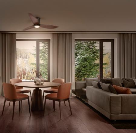 OSRAM Ceiling Fan Fohn 41W CCT Deckenventilator mit Licht 3000-6500K dimmbar