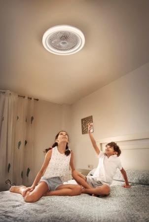OSRAM Ceiling Fan Solano 490 mm 43 W CCT LED Deckenventilator mit Licht