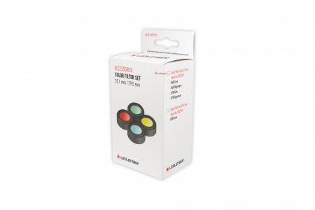 Nur noch angezeigter Bestand verfügbar:  Ledlenser 502238 Color Filter Set 35.1mm für Taschenlampe