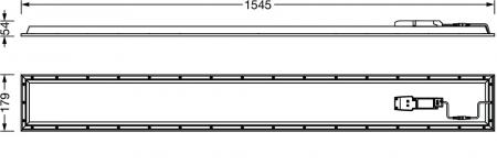 Siteco Apollon 21 linear LED Office-Leuchte 23,2W 3400lm 4000K DALI 2