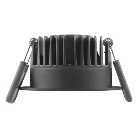 LEDVANCE Spot fix 8W 2700K LED Einbauleuchte dimmbar IP44 schwarz