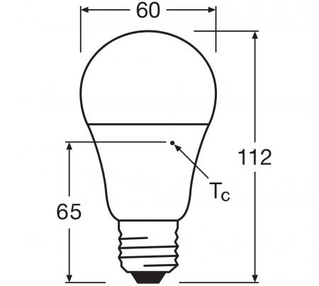 Osram E27 LED Star Classic Lampe Matt warmweißes Licht 6,5W wie 45W - LOW VOLTAGE 12…36 V - Für die Nutzung außerhalb des Stromnetzes
