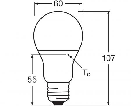 Ledvance E27 LED Lampe Classic matt 4,9W wie 40W 4000K neutralweißes Licht - Performance Class