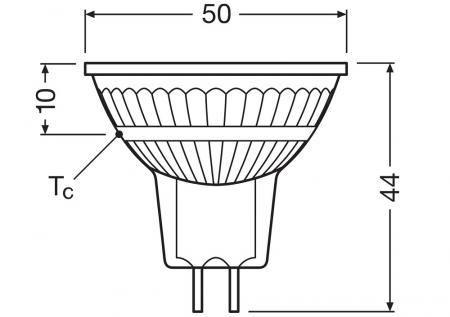 Ledvance GU5.3 MR16 LED Strahler 36° 2,6W wie 20W 4000K neutralweißes Licht - 12V Niedervolt