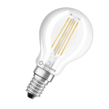 Ledvance E14 LED Tropfenlampe Classic klar 5,5W wie 60W 2700K warmweißes Licht