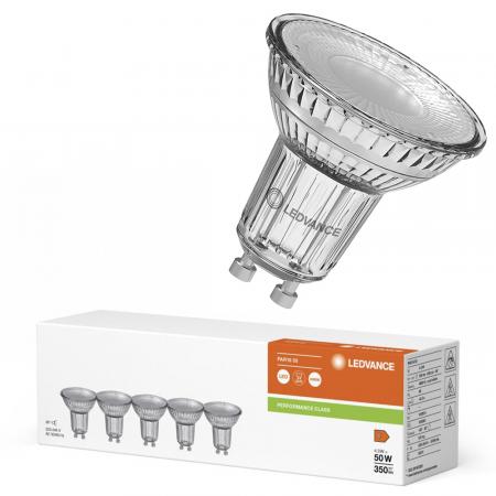 5er Pack Ledvance GU10 PAR16 LED Spot 36° 3.7W wie 50W 4000K universalweißes Licht