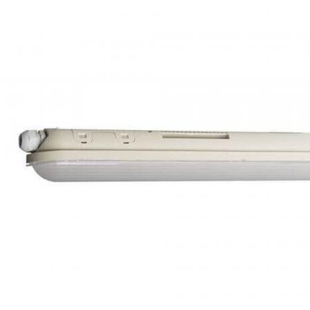 LEDVANCE DAMP PROOF ECO schmal 1500 E 66W 865 N IP65 GY - Durchverdrahtung: 3 x 1,5 mm² vormontiert