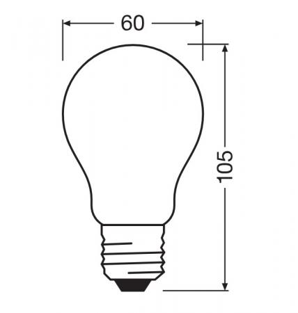Osram E27 SUPERSTAR+ CLASSIC LED Lampe dimmbar 2,2W wie 25W 2700K warmweißes Licht hervorragende Farbwiedergabe CRI > 90