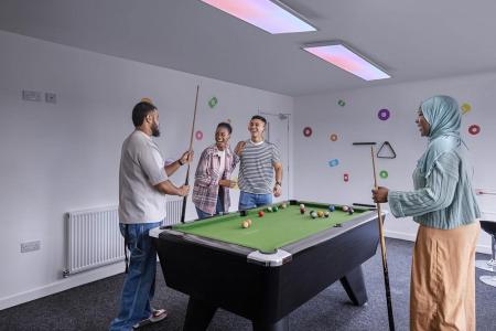 OSRAM SMART+ WiFi Planon Magic Panelleuchte RGBW 120x30cm weiß Steuerung via App oder Fernbedienung