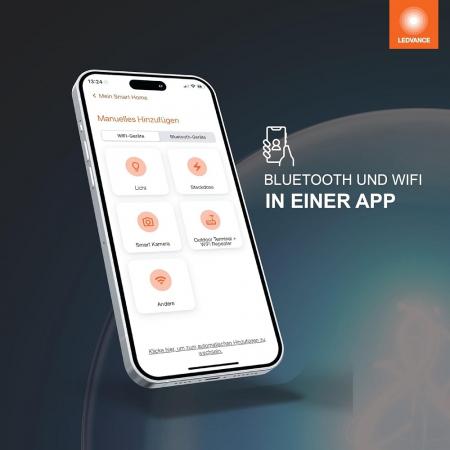 5 Meter LEDVANCE Flex Audio LED-Streifen mit Fernbedienung IP20 RGB