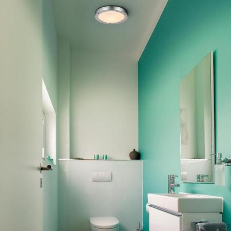 OSRAM Deckenleuchte fürs Badezimmer Classic Round 31cm Chrom IP44