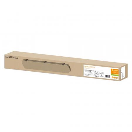 6 x 60cm LEDVANCE Damp Proof Housing 600 P 2XLAMP Wannenleuchte 2-flg. LED Feuchtraumleuchte IP65