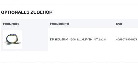 120cm LEDVANCE Damp Proof Housing 1200 P 1XLAMP Wannenleuchte 1-flg. LED Feuchtraumleuchte IP65