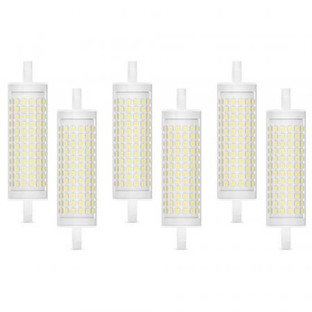 6 x OSRAM Leistungsstarke R7s LED Lampe 118 mm 20W wie 177W 3000k warmweißes Licht