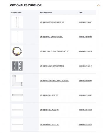 LINEAR INDIVILED DIRECT 1200 DALI SENSOR LN INV D 1200 P 40W 930 DAVR SN WT